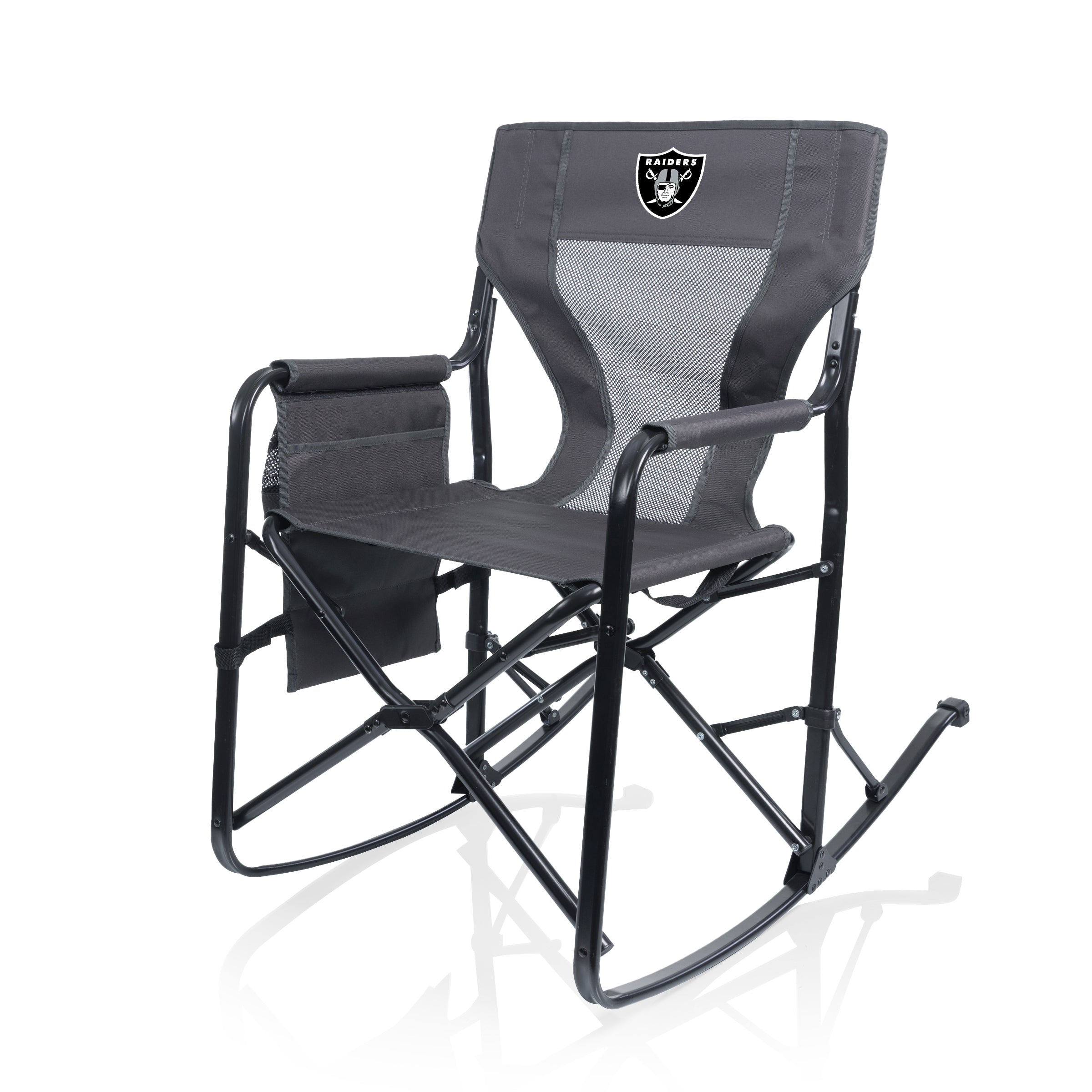 Las Vegas Raiders - Woodland Rocking Camping Chair