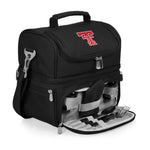 Texas Tech Red Raiders - Pranzo Lunch Bag Cooler with Utensils-Picnic Time Family of Brands