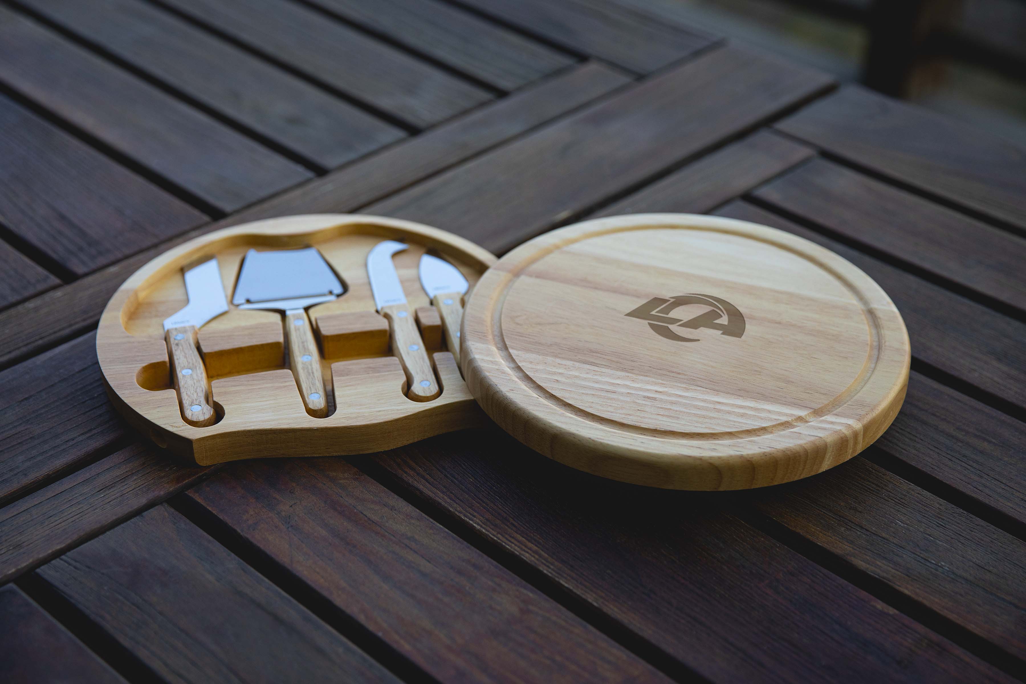 Los Angeles Rams - Circo Cheese Cutting Board & Tools Set-Picnic Time Family of Brands