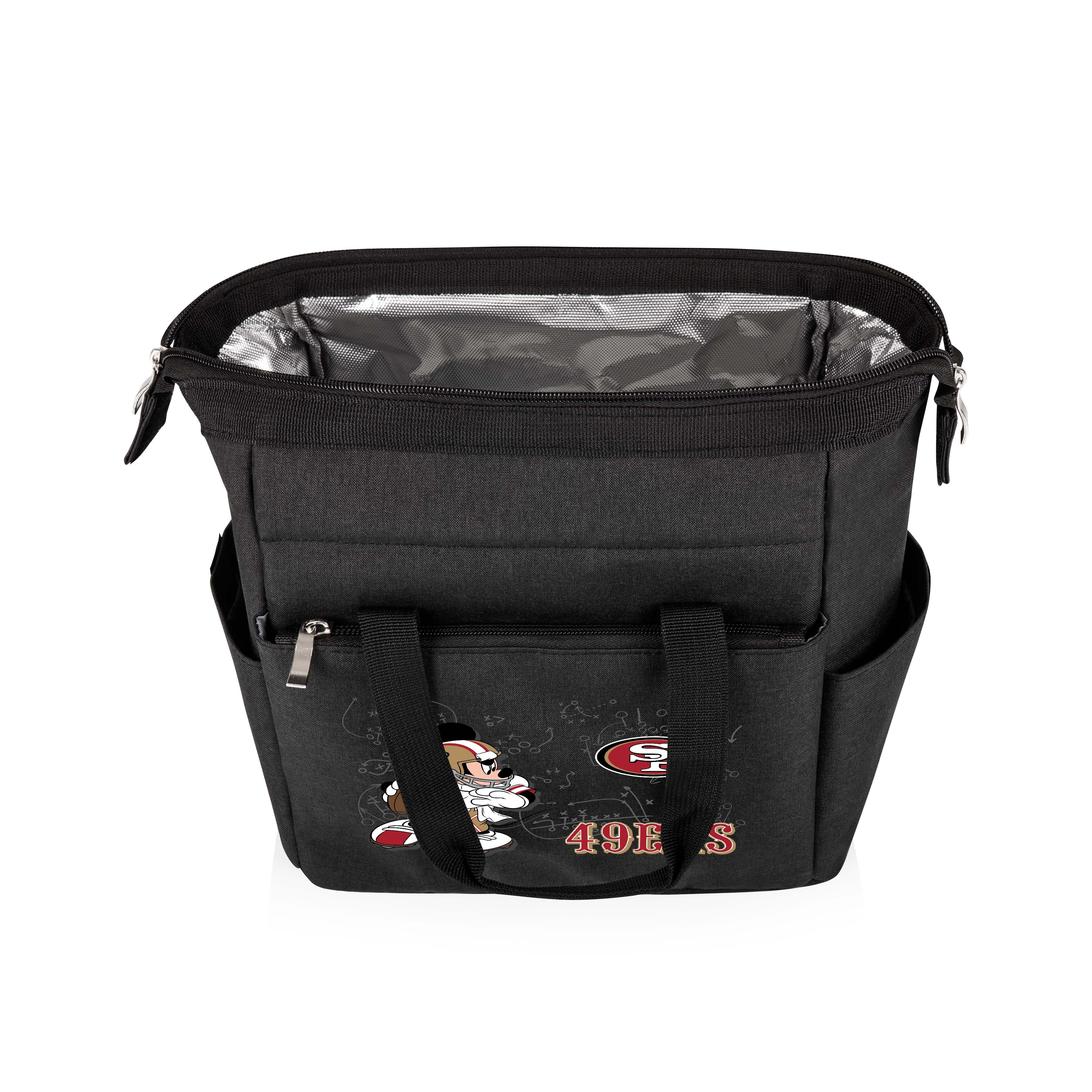 San Francisco 49ers Mickey Mouse - On The Go Lunch Bag Cooler-Picnic Time Family of Brands