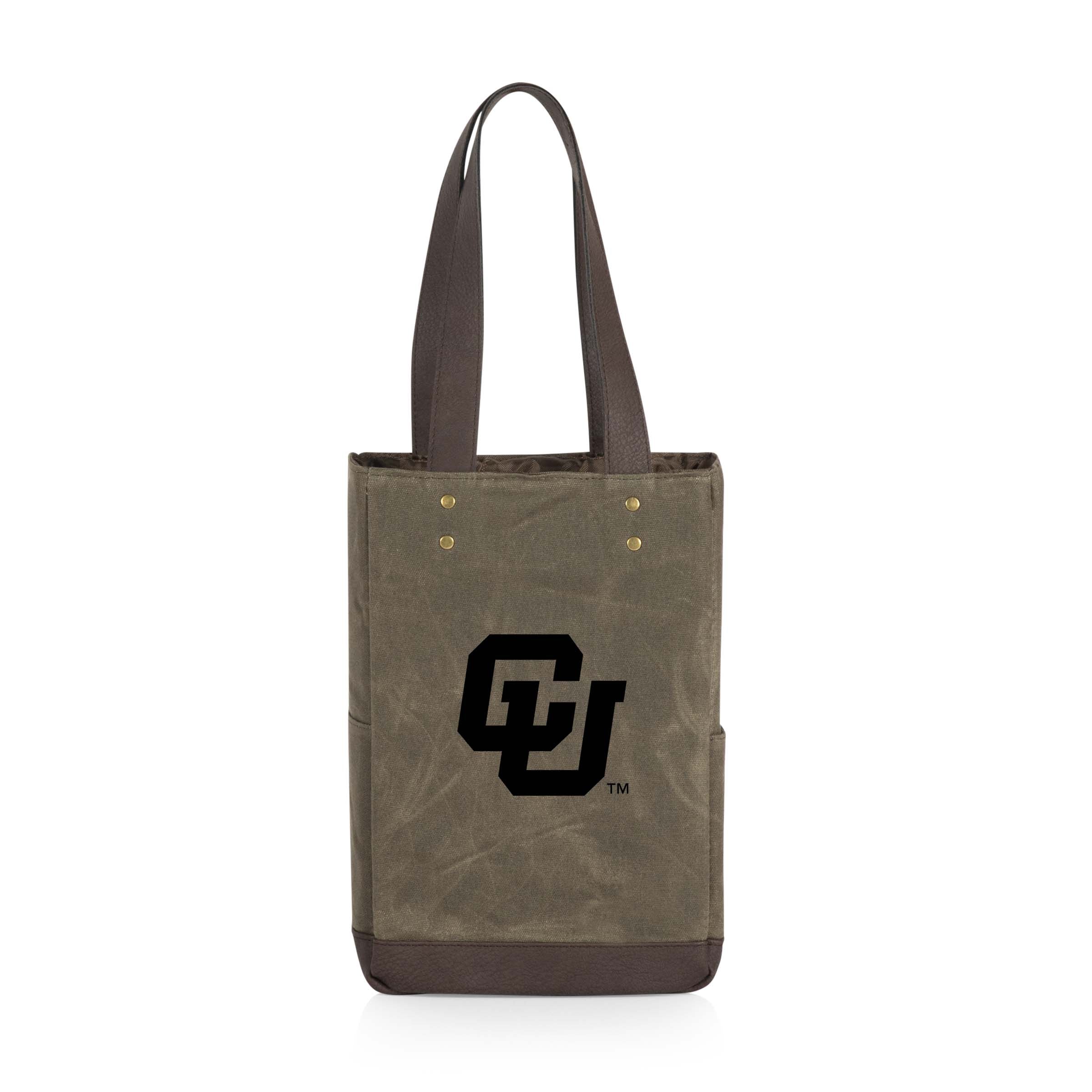 Colorado Buffaloes - 2 Bottle Insulated Wine Cooler Bag-Picnic Time Family of Brands