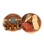 Mickey & Minnie Mouse - Acacia Brie Cheese Cutting Board & Tools Set