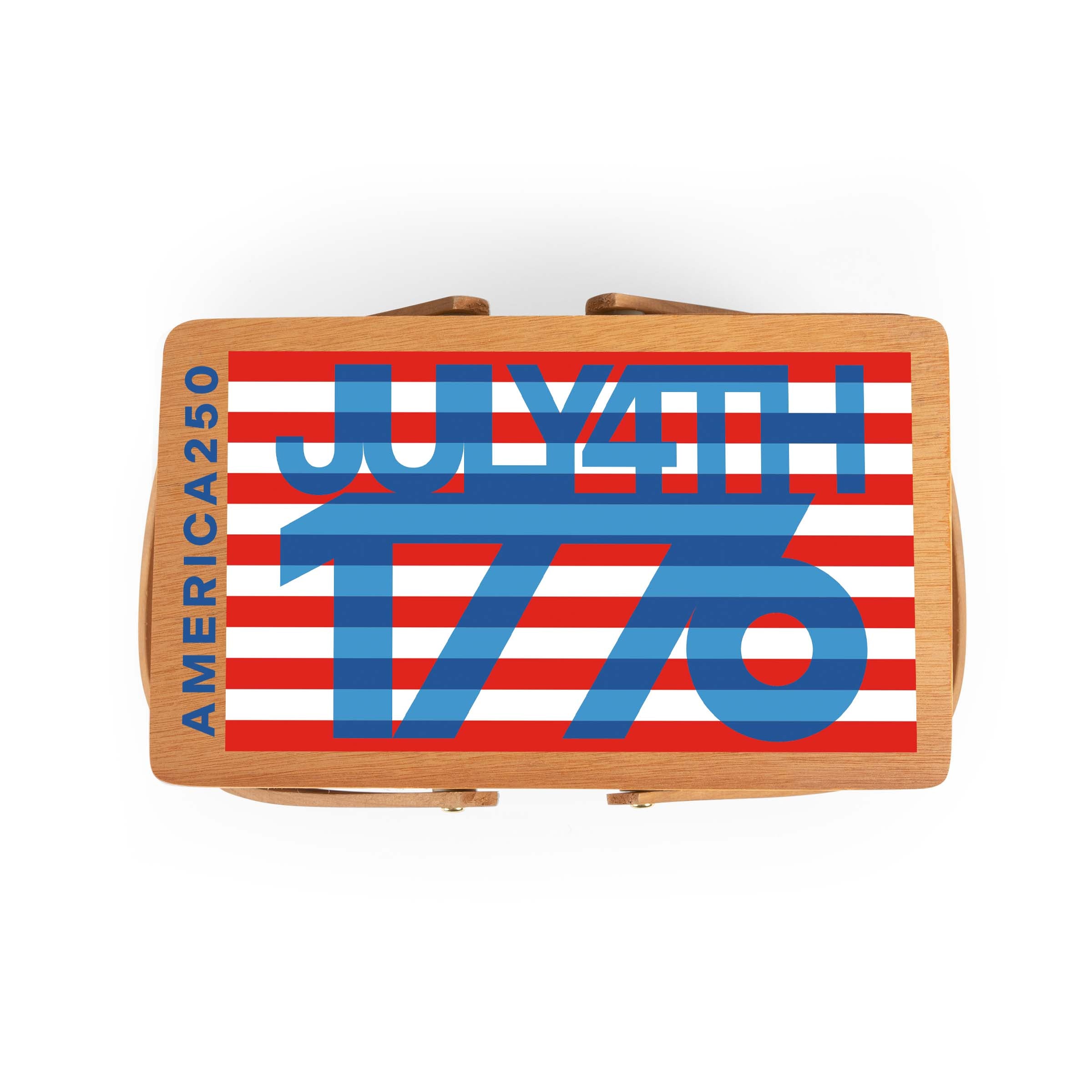 America250 - Poppy Personal Picnic Basket