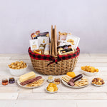 Country Basket with Gourmet Gift Pack