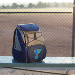 St Louis Blues - PTX Backpack Cooler-Picnic Time Family of Brands