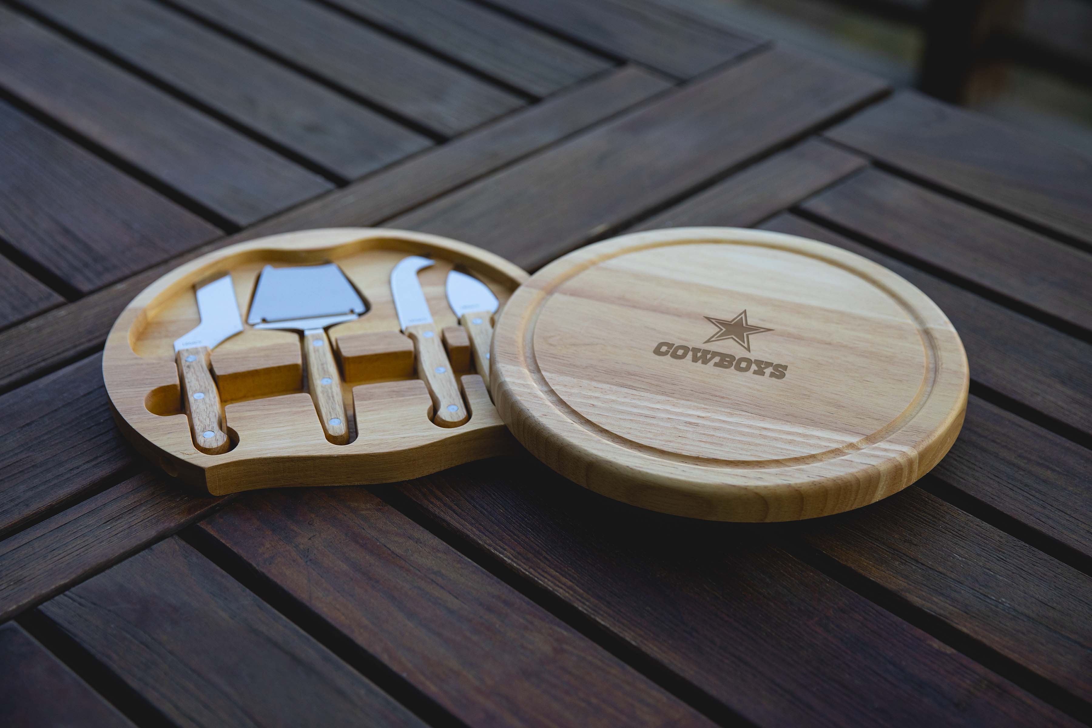 Dallas Cowboys - Circo Cheese Cutting Board & Tools Set-Picnic Time Family of Brands