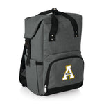 App State Mountaineers - On The Go Roll-Top Backpack Cooler