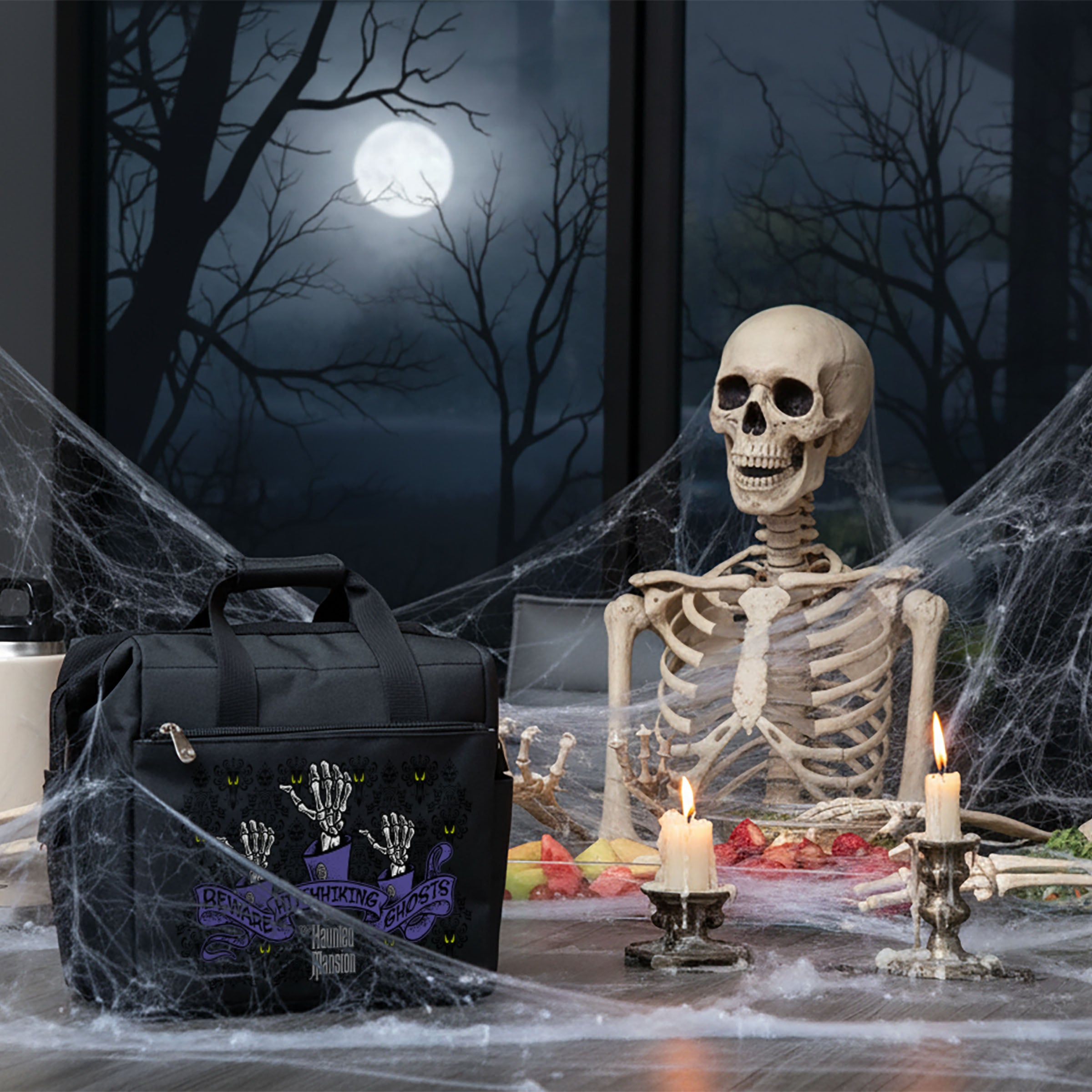 Haunted Mansion - Hitchhiking Ghosts On The Go Lunch Bag Cooler