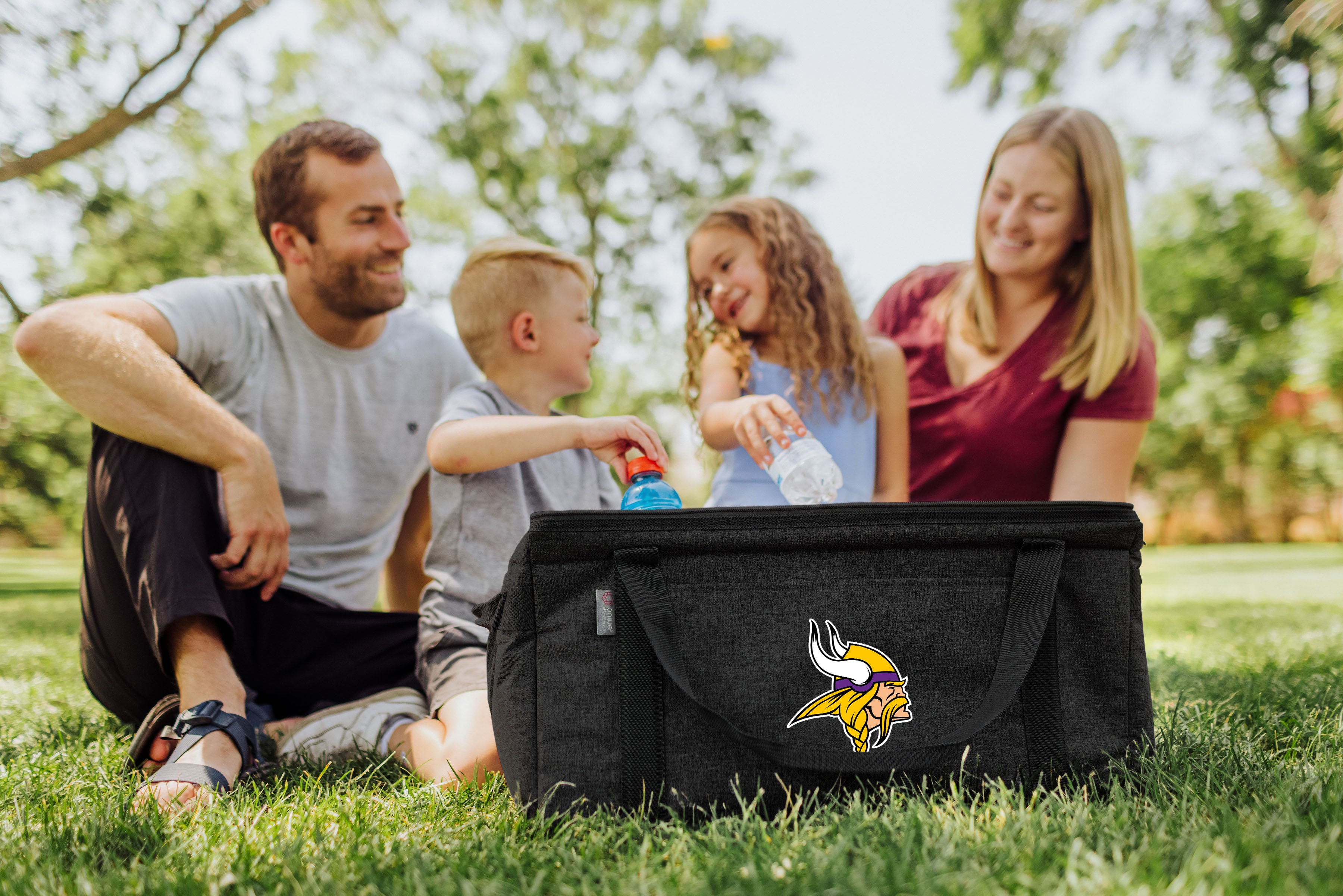 Minnesota Vikings - 64 Can Collapsible Cooler-Picnic Time Family of Brands