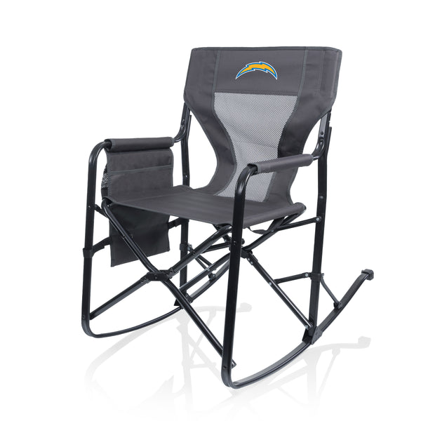Los Angeles Chargers - Woodland Rocking Camping Chair-Picnic Time Family of Brands