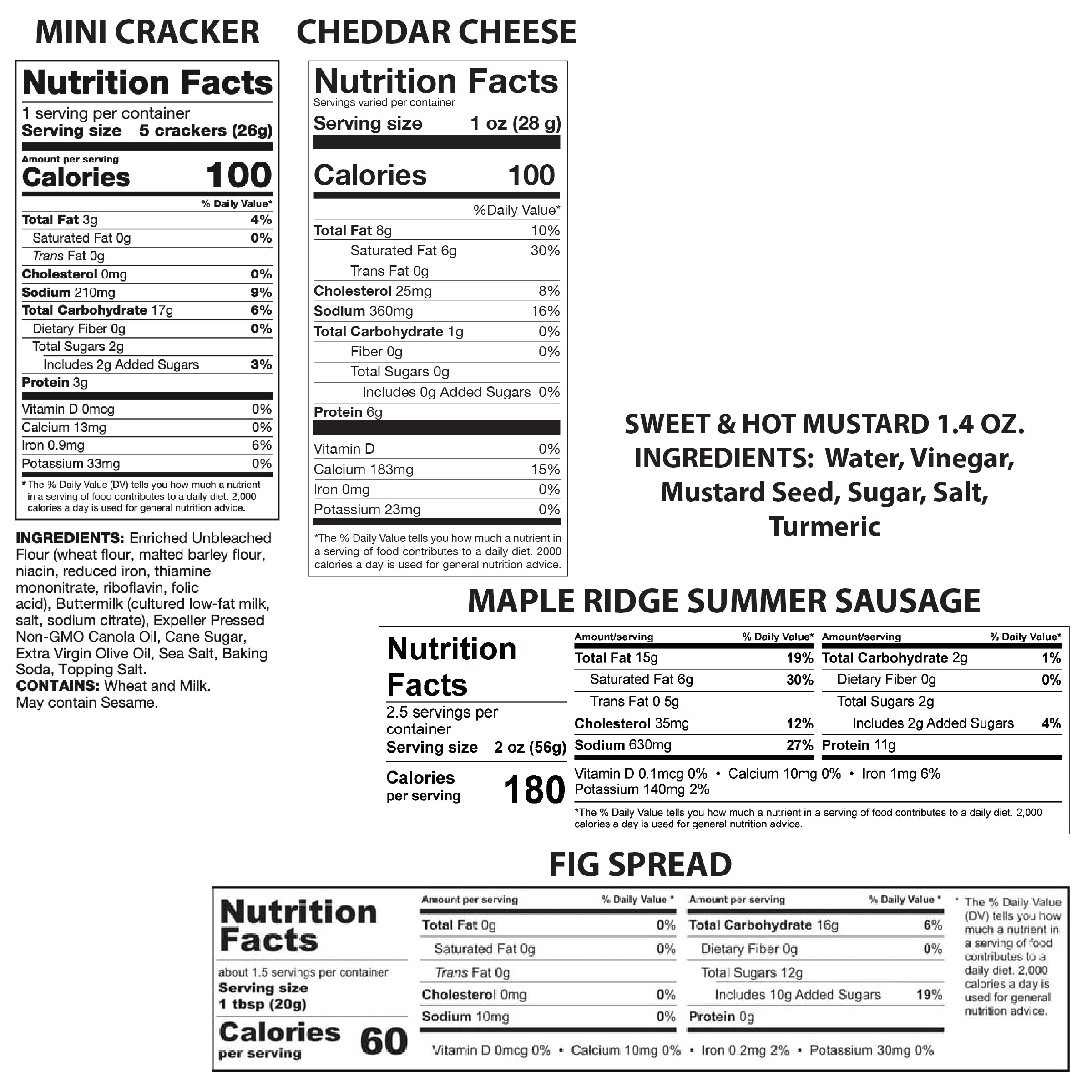 Brie Cheese Board with Gourmet Gift Pack