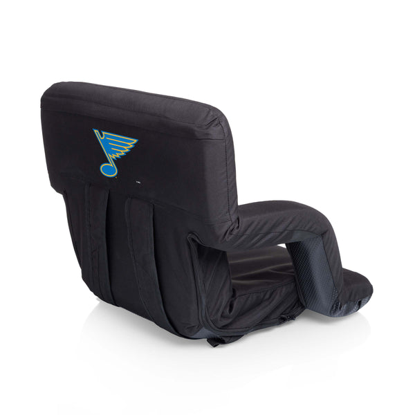 St Louis Blues - Ventura Portable Reclining Stadium Seat-Picnic Time Family of Brands