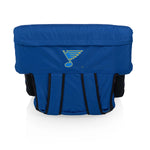 St Louis Blues - Ventura Portable Reclining Stadium Seat-Picnic Time Family of Brands