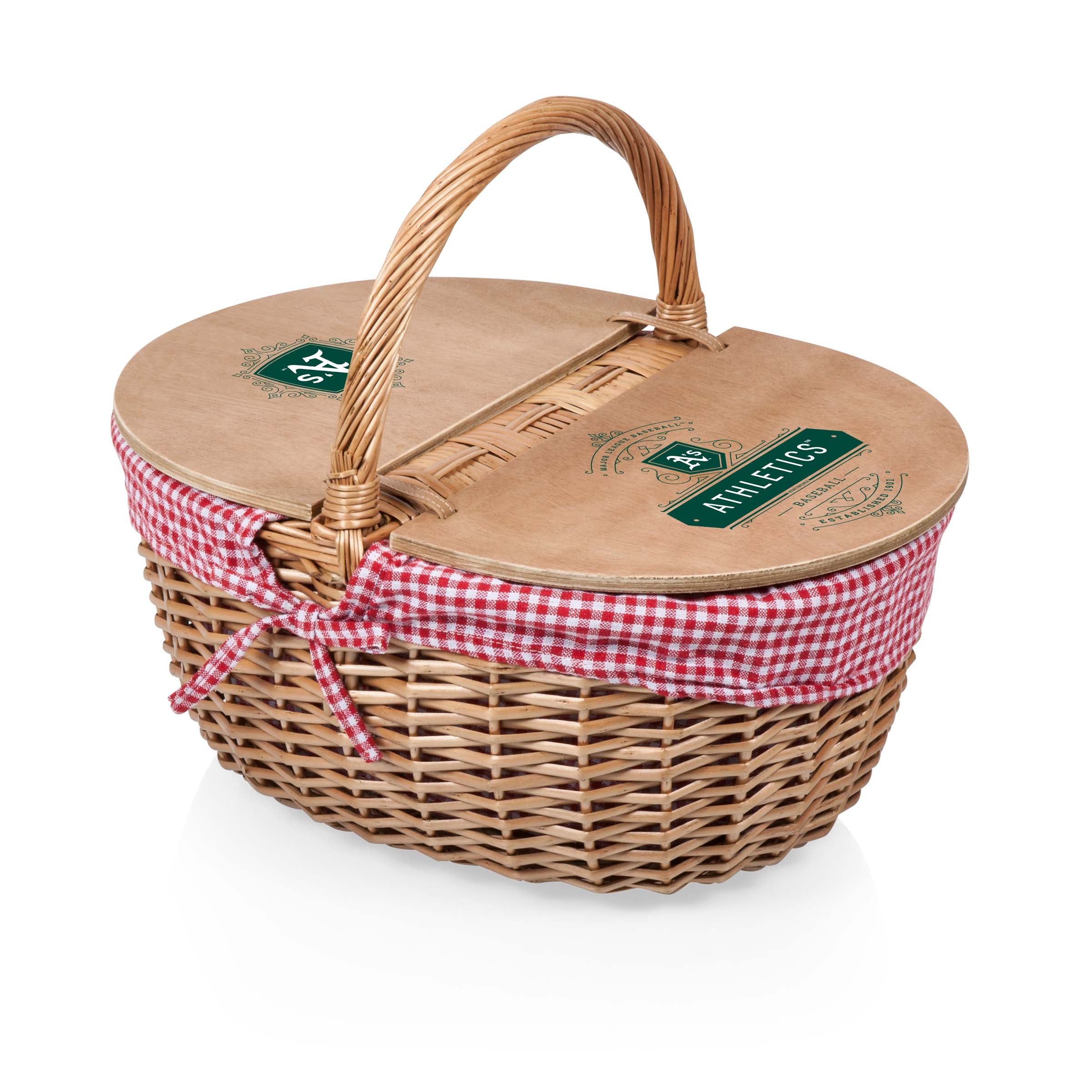 Red & White Gingham Pattern