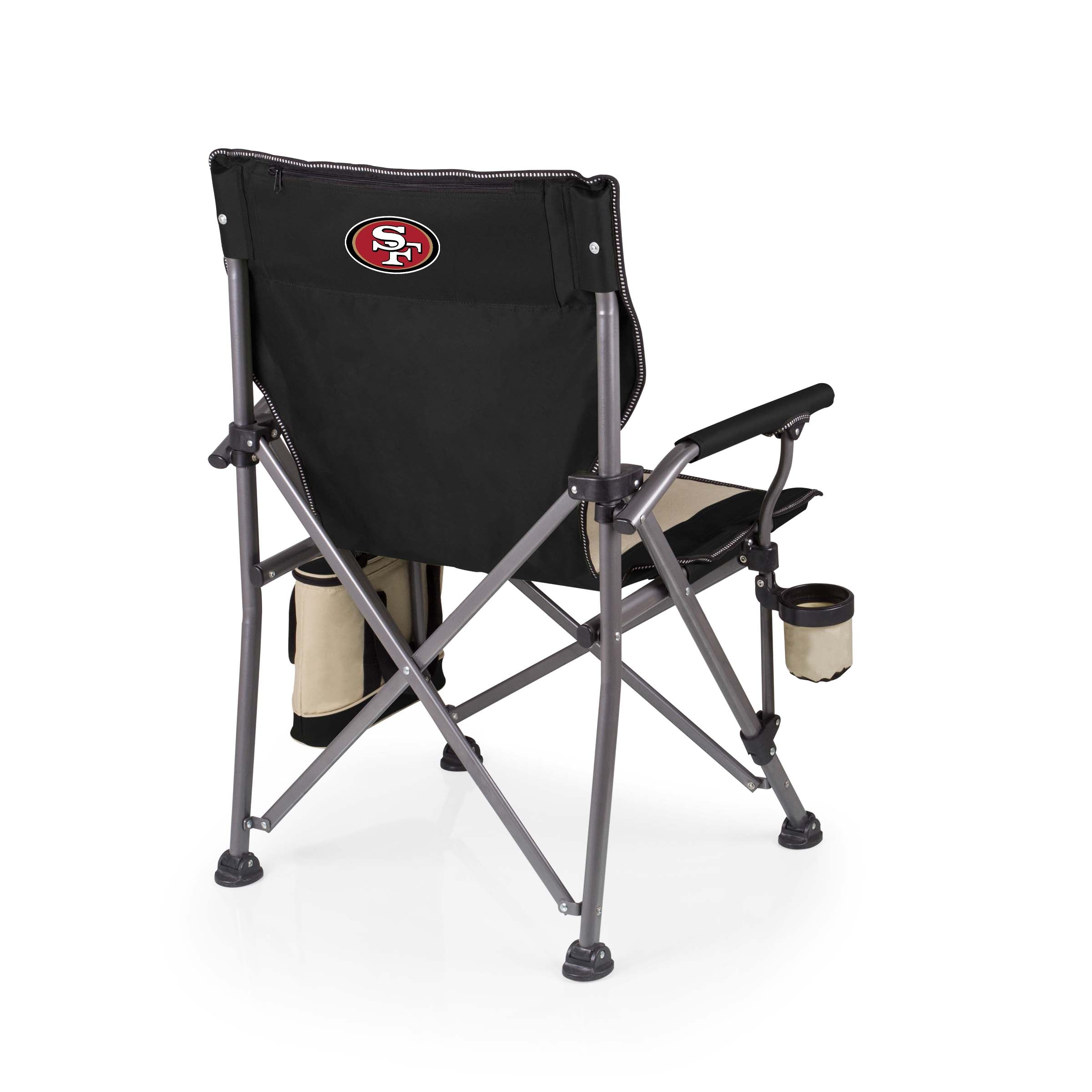 San Francisco 49ers - Outlander XL Camping Chair with Cooler-Picnic Time Family of Brands