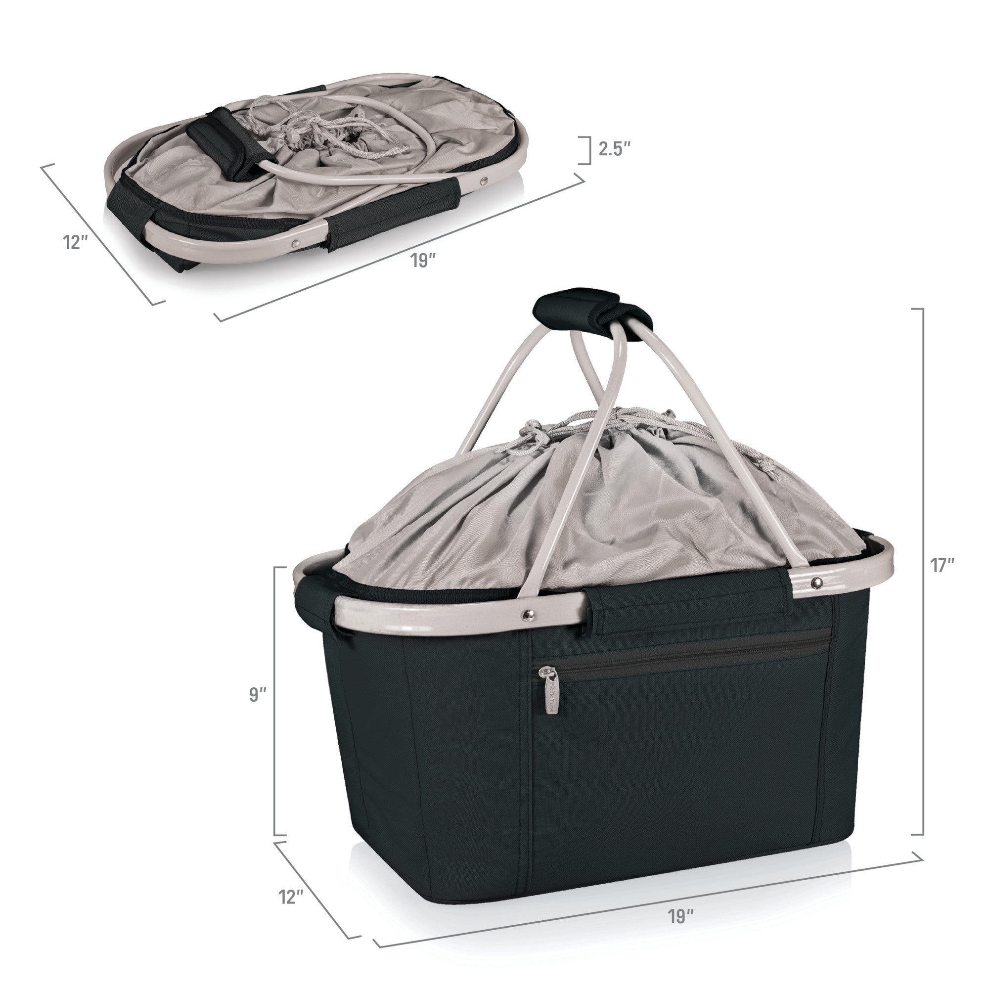 Ohio State Buckeyes - Metro Basket Collapsible Cooler Tote