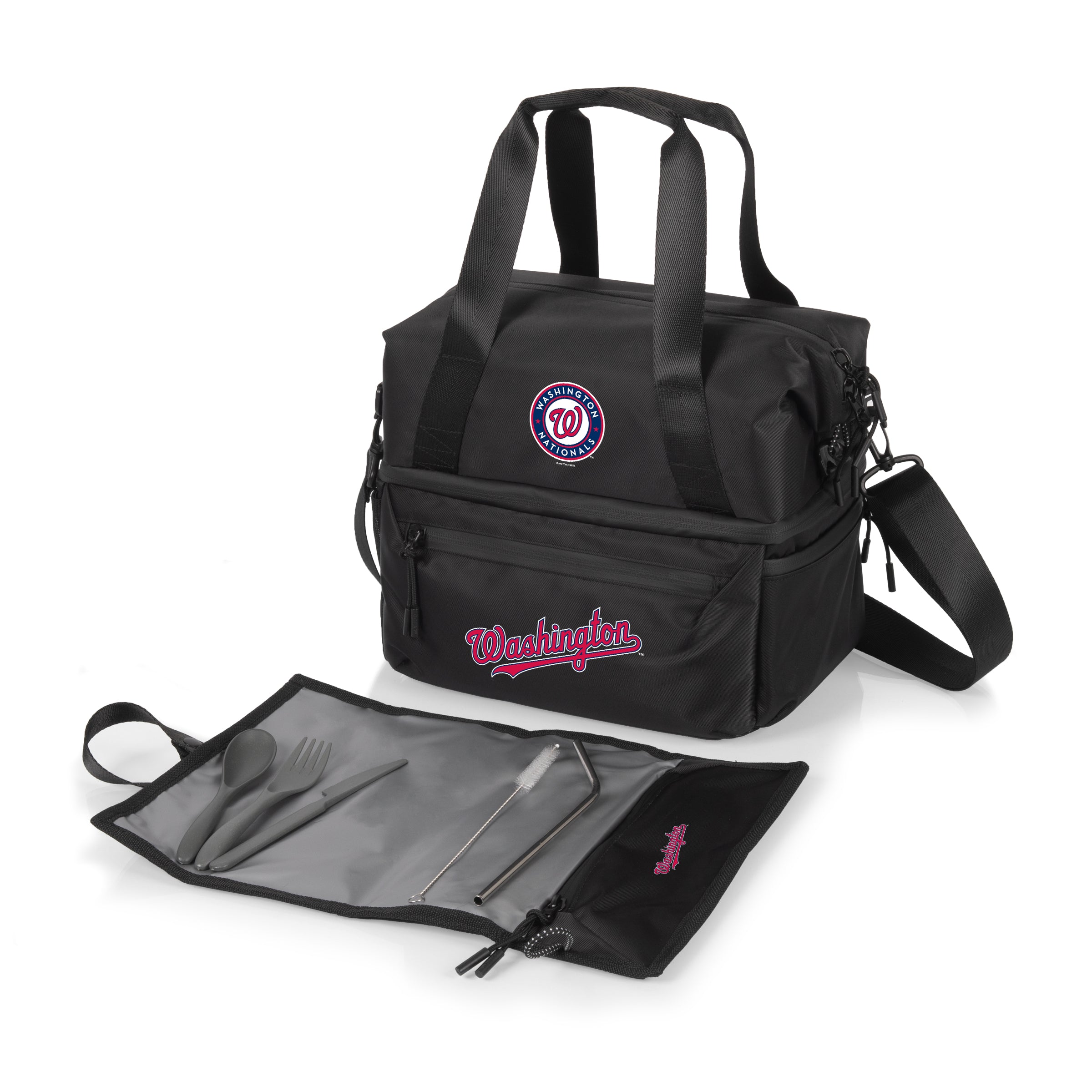 Washington Nationals - Tarana Recycled Lunch Bag Cooler with Utensils