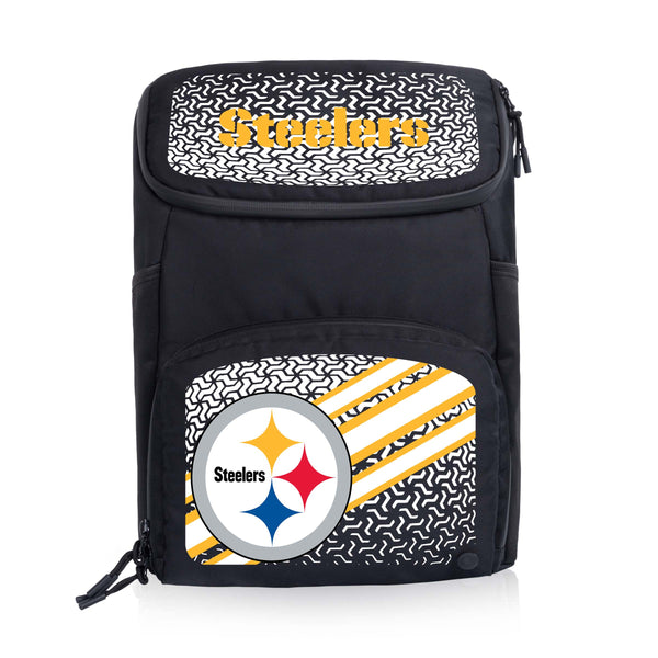 Pittsburgh Steelers - PTX 2.0 Tarana Recycled Backpack Cooler-Picnic Time Family of Brands