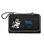 Carolina Panthers Mickey Mouse - Blanket Tote Outdoor Picnic Blanket