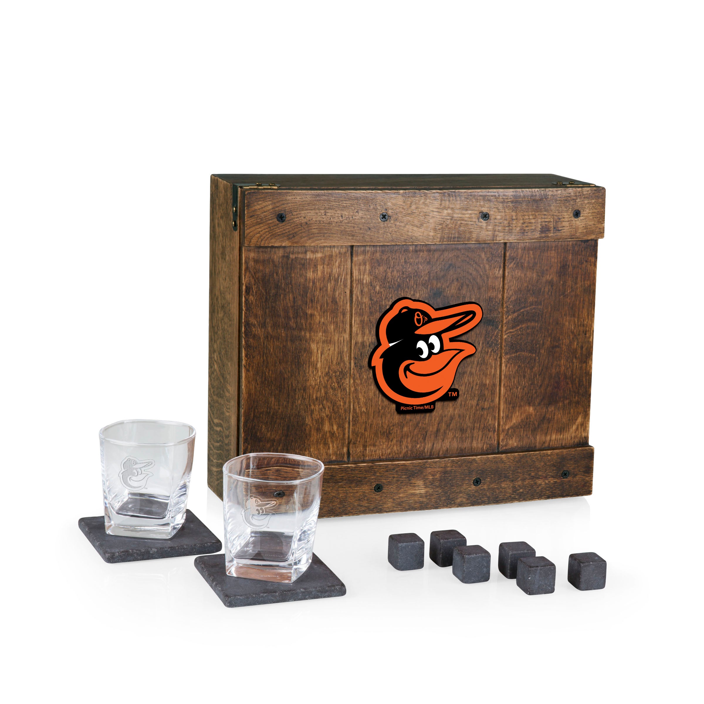 Baltimore Orioles - Whiskey Box Gift Set – PICNIC TIME FAMILY OF