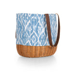 Coronado Canvas and Willow Basket Tote-Picnic Time Family of Brands