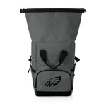 Philadelphia Eagles - On The Go Roll-Top Backpack Cooler-Picnic Time Family of Brands
