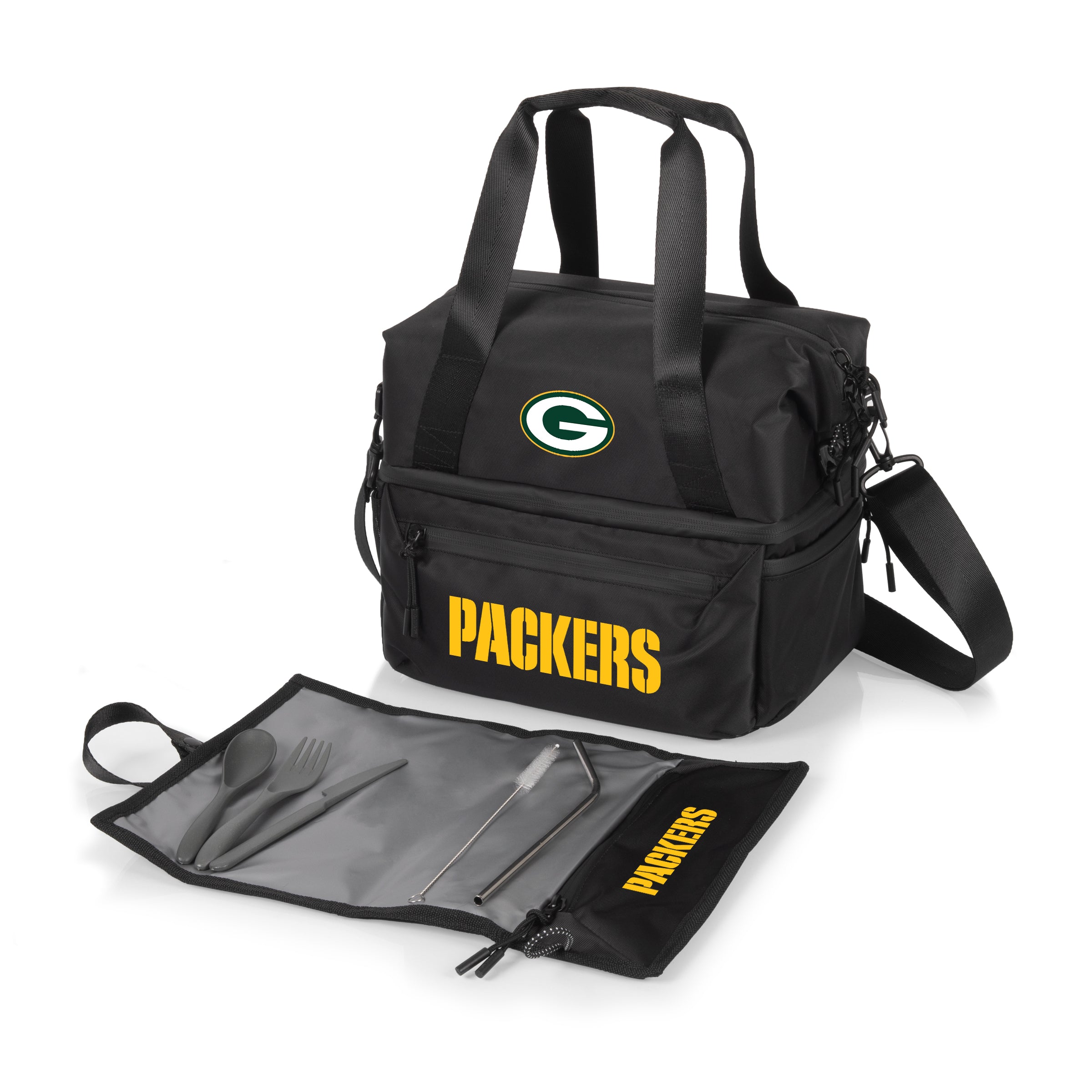 Green Bay Packers - Tarana Recycled Lunch Bag Cooler with Utensils