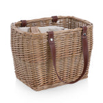 Terrabella Earth Friendly Handwoven Picnic Basket Set for 2