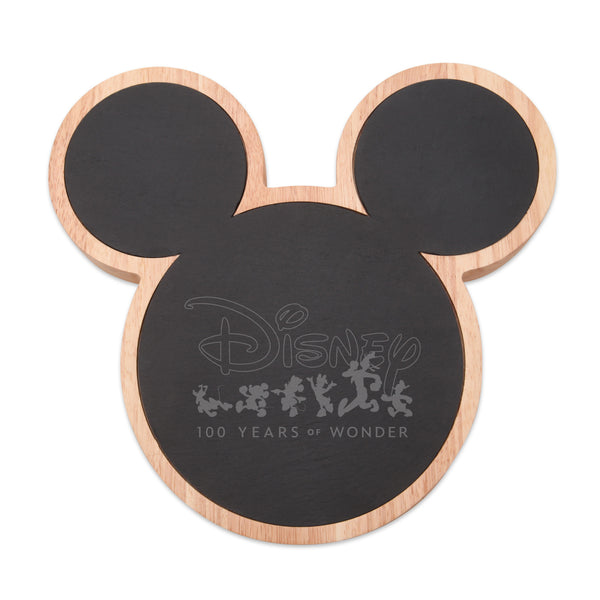 Disney 100 - Mickey Mouse Slate Cheese Board with Cheese Knife Set