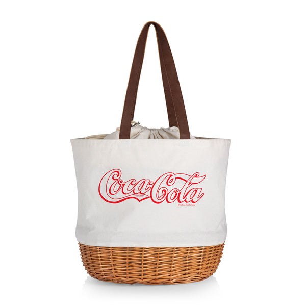 Coronado Canvas and Willow Basket Tote – PICNIC TIME FAMILY OF BRANDS