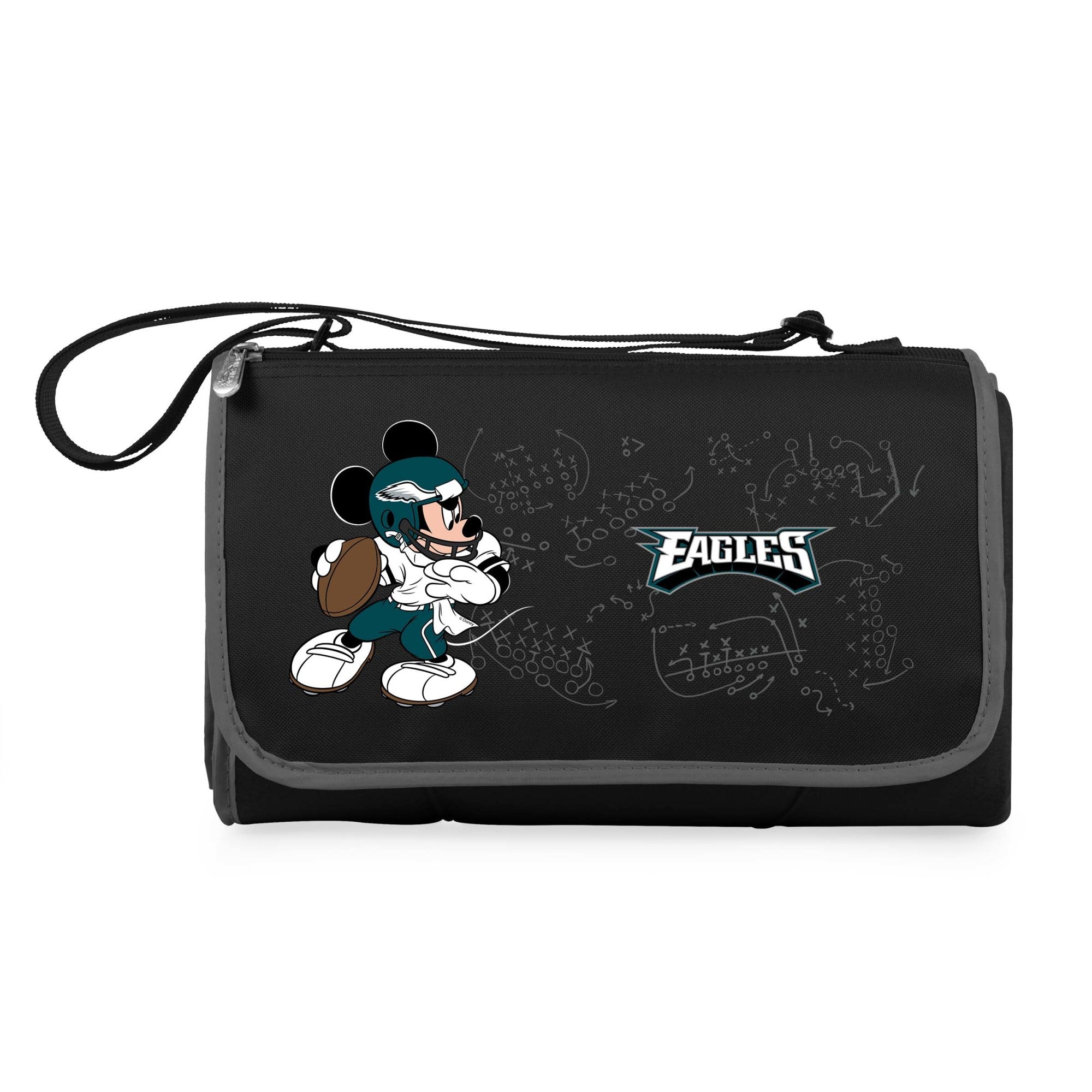 Philadelphia Eagles Mickey Mouse - Blanket Tote Outdoor Picnic Blanket