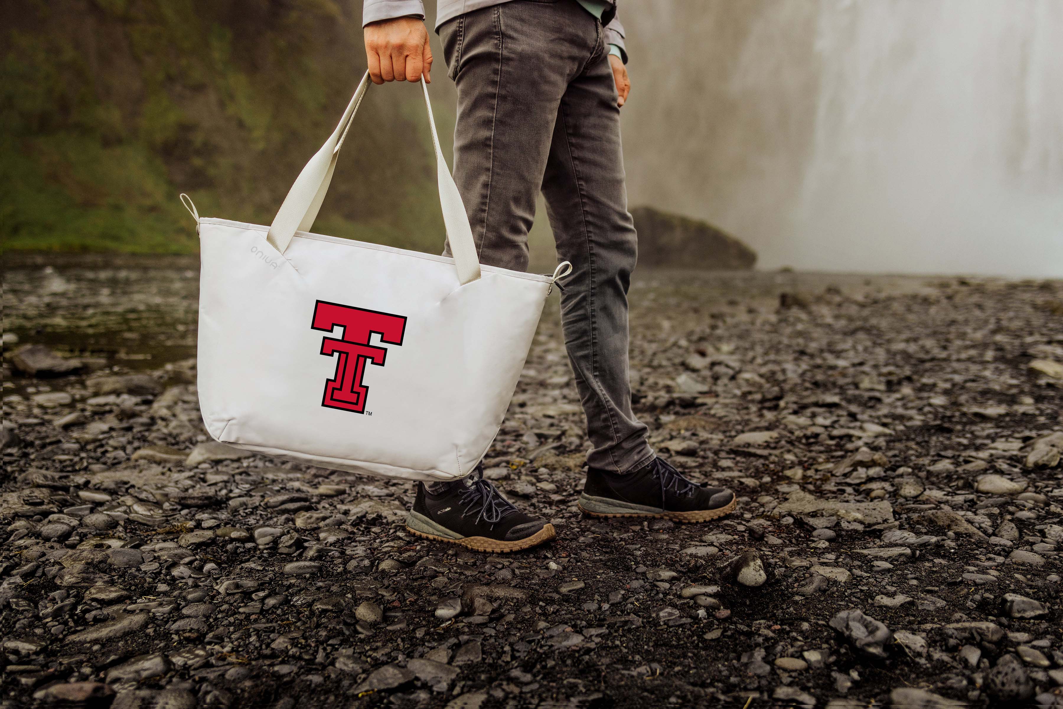 Texas Tech Red Raiders - Tarana Recycled Cooler Tote Bag-Picnic Time Family of Brands