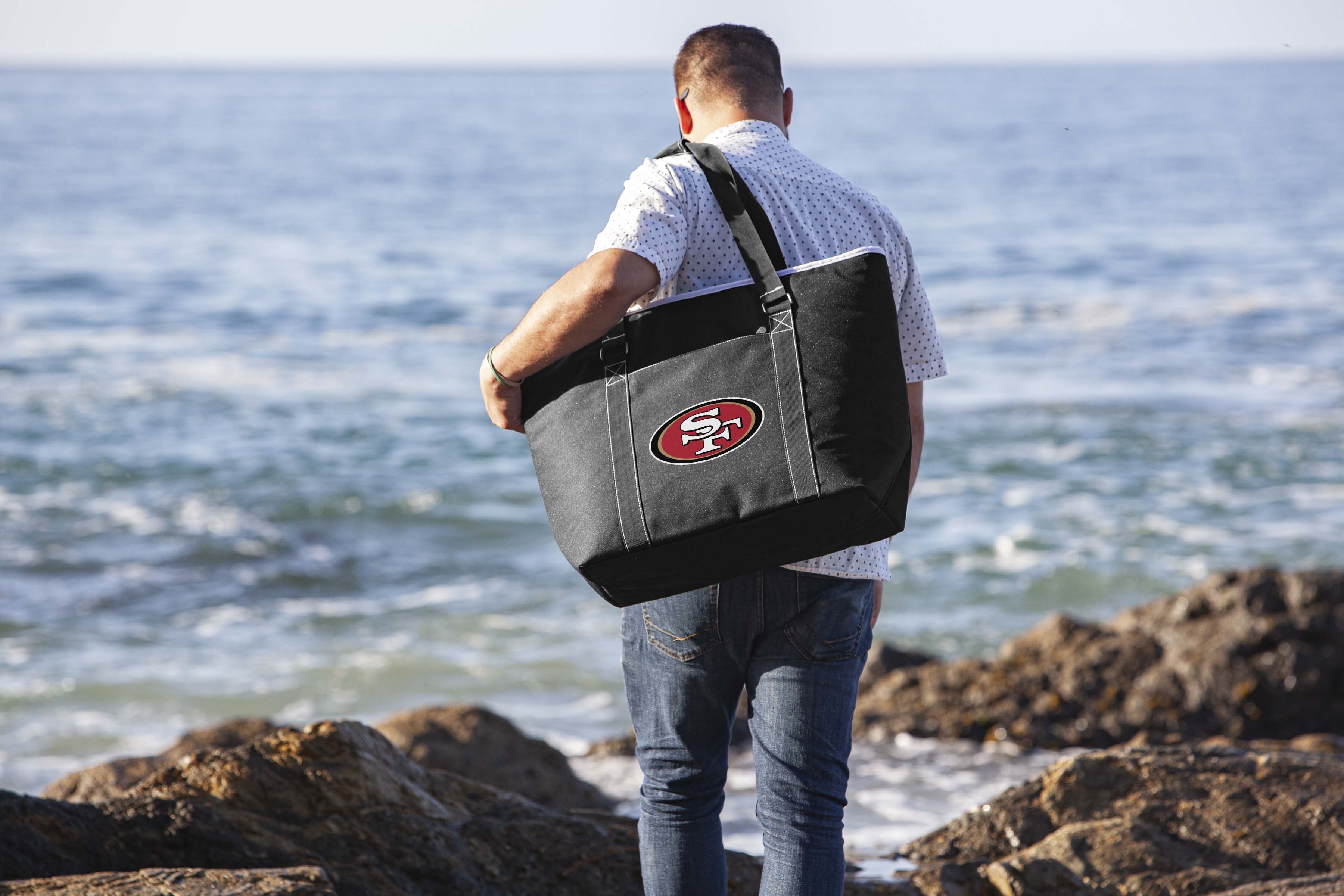 San Francisco 49ers - Tahoe XL Cooler Tote Bag-Picnic Time Family of Brands