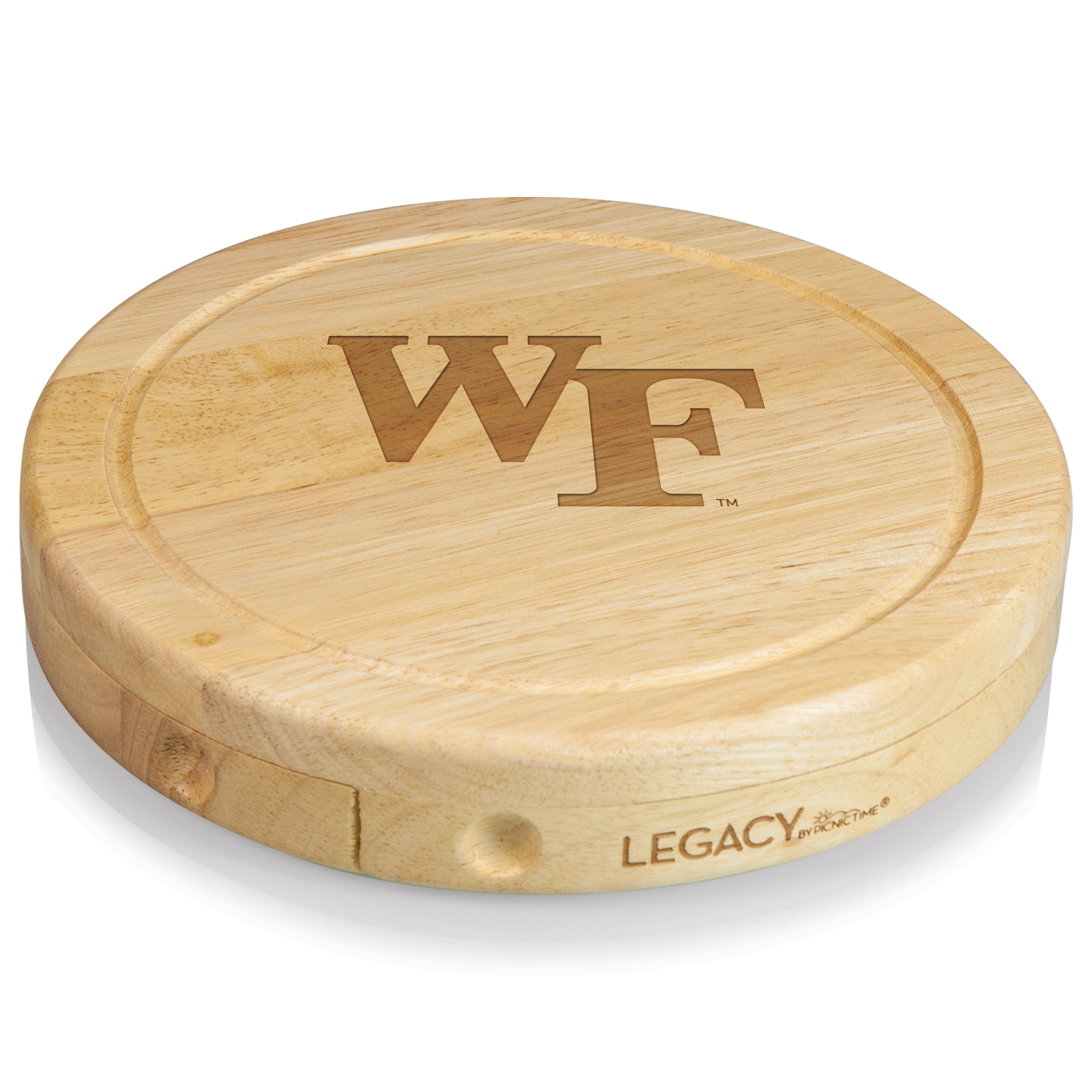 Wake Forest Demon Deacons - Brie Cheese Cutting Board & Tools Set