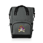 East Carolina Pirates - On The Go Roll-Top Backpack Cooler
