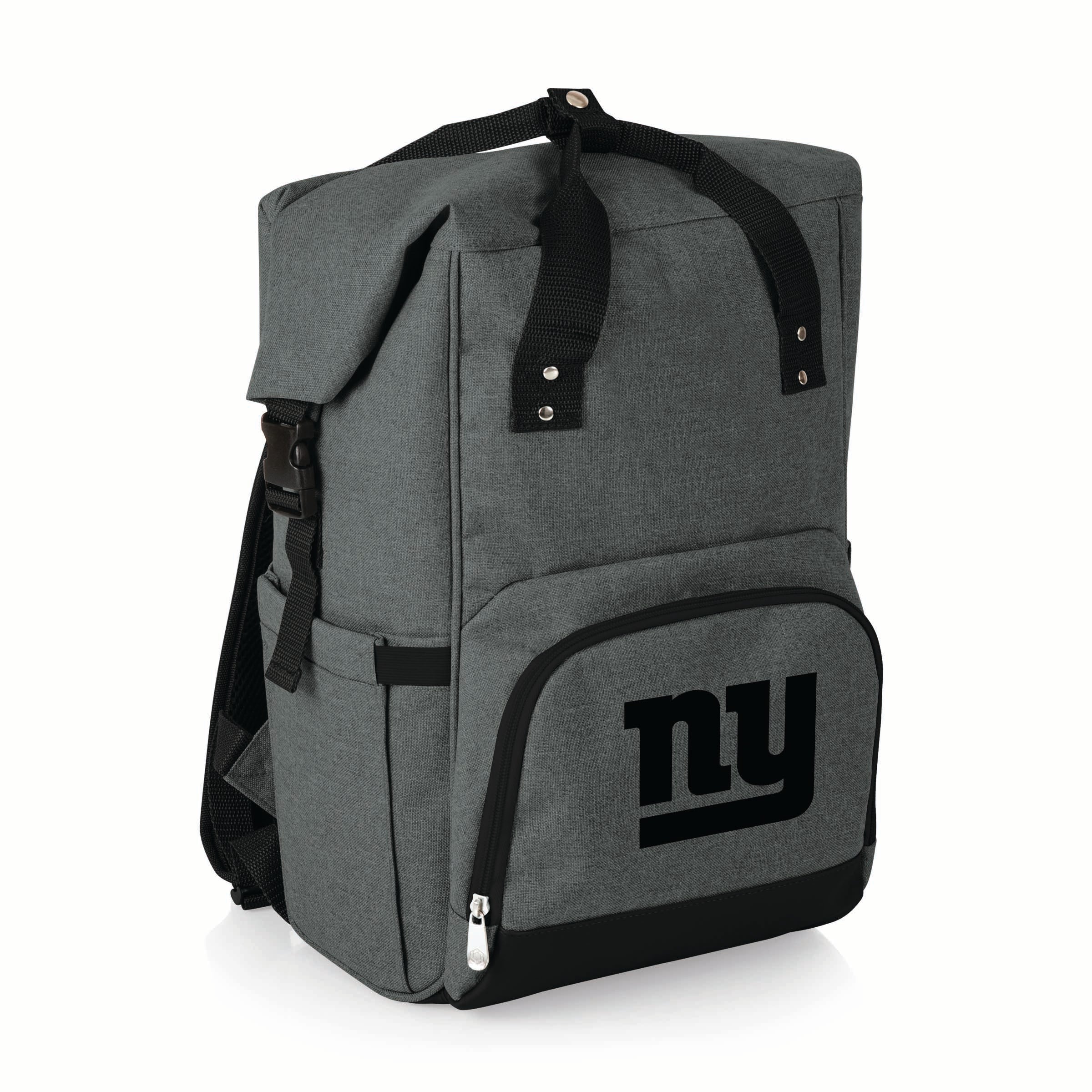 New York Giants - On The Go Roll-Top Backpack Cooler