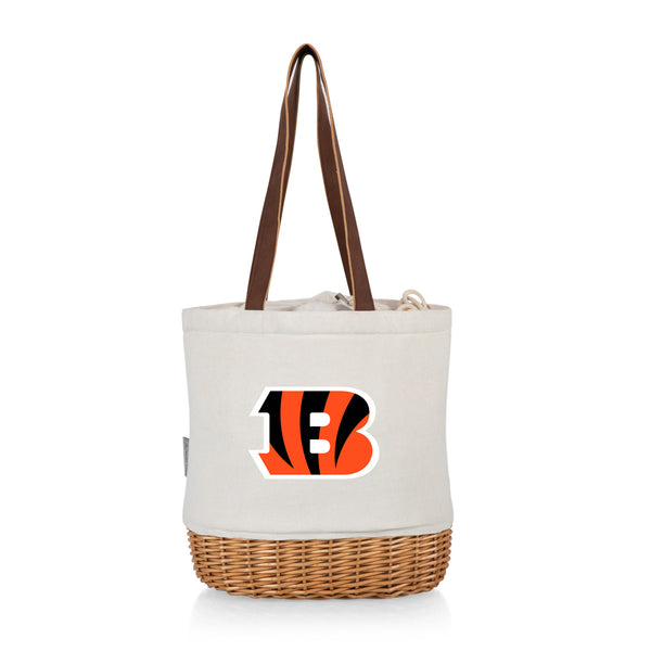 Cincinnati Bengals - Pico Willow and Canvas Lunch Basket