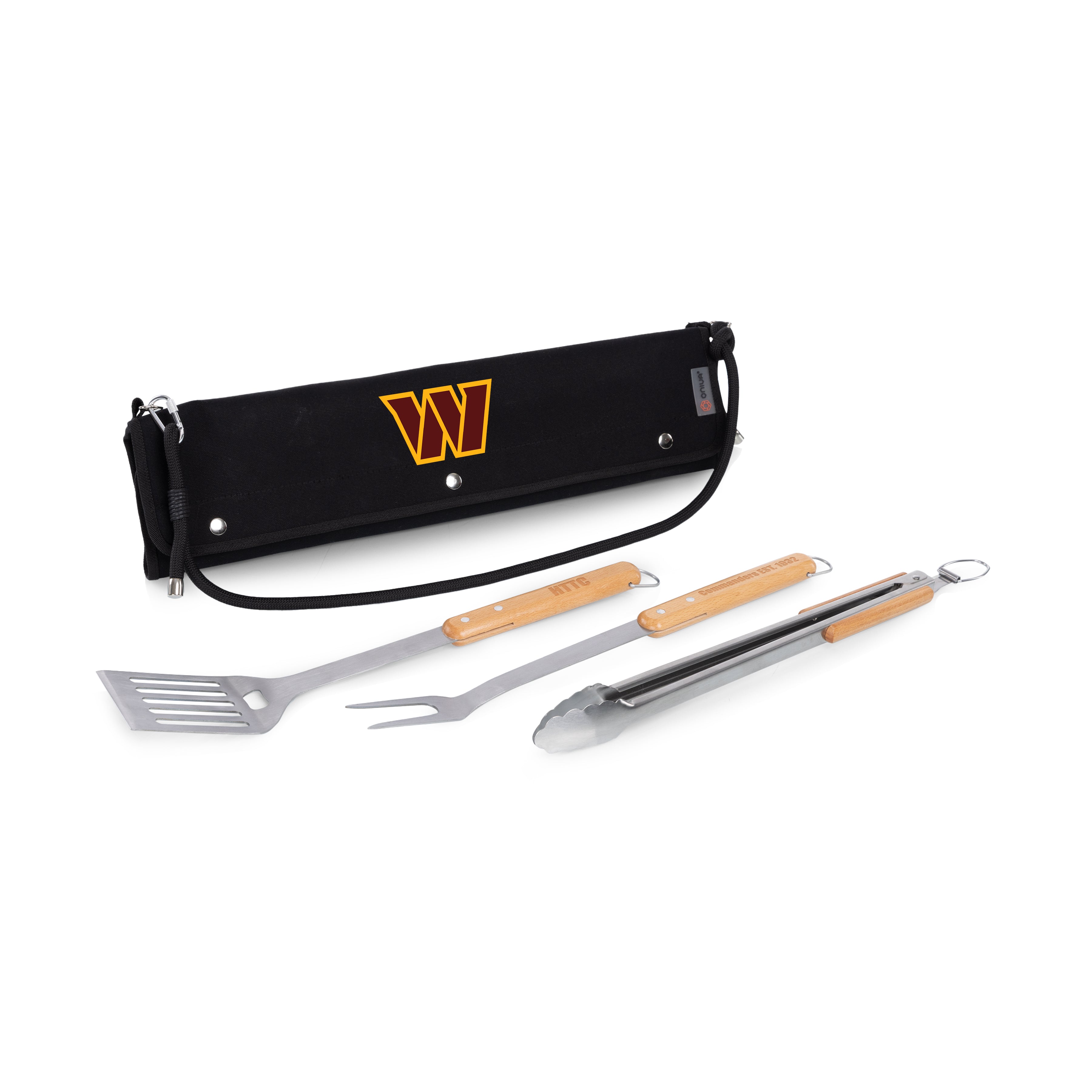 Washington Commanders - BBQ Roll Up 3 Piece Set