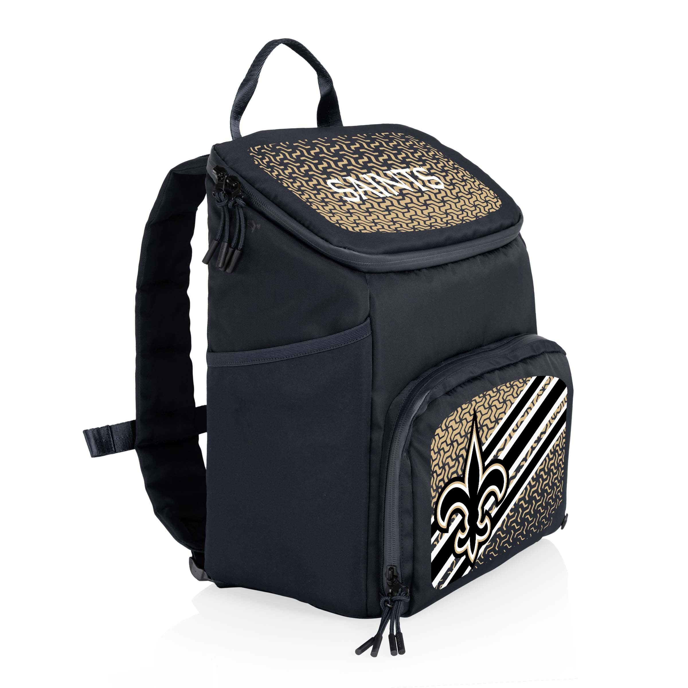 New Orleans Saints - PTX 2.0 Tarana Recycled Backpack Cooler-Picnic Time Family of Brands
