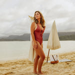 Summerland 6.5 ft. Portable Beach Umbrella