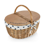 Mickey Mouse Silhouette - Country Picnic Basket