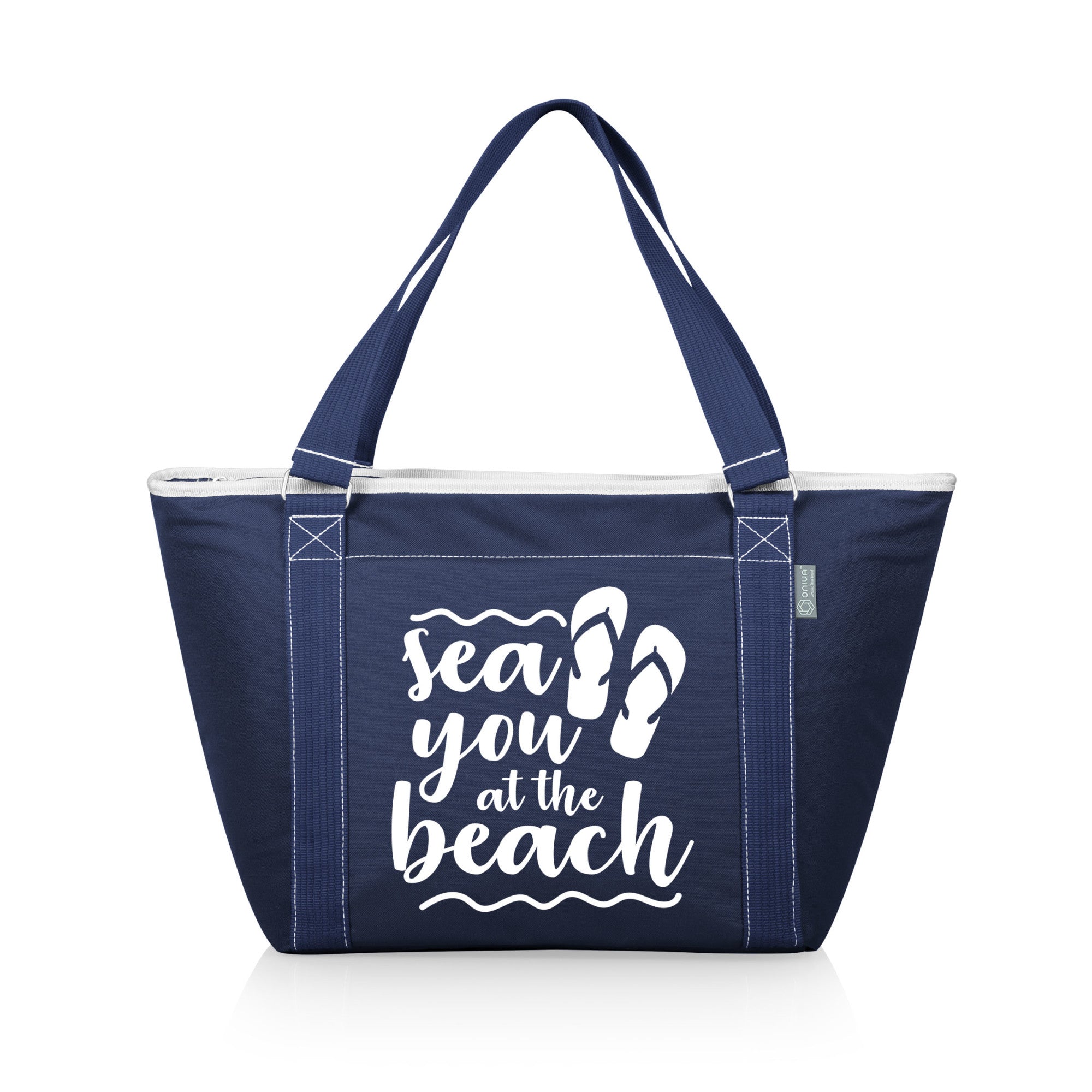Beach Sayings Sea You at the Beach - Topanga Cooler Tote Bag