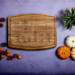 Haunted Mansion - Ovale Acacia Cutting Board-Picnic Time Family of Brands