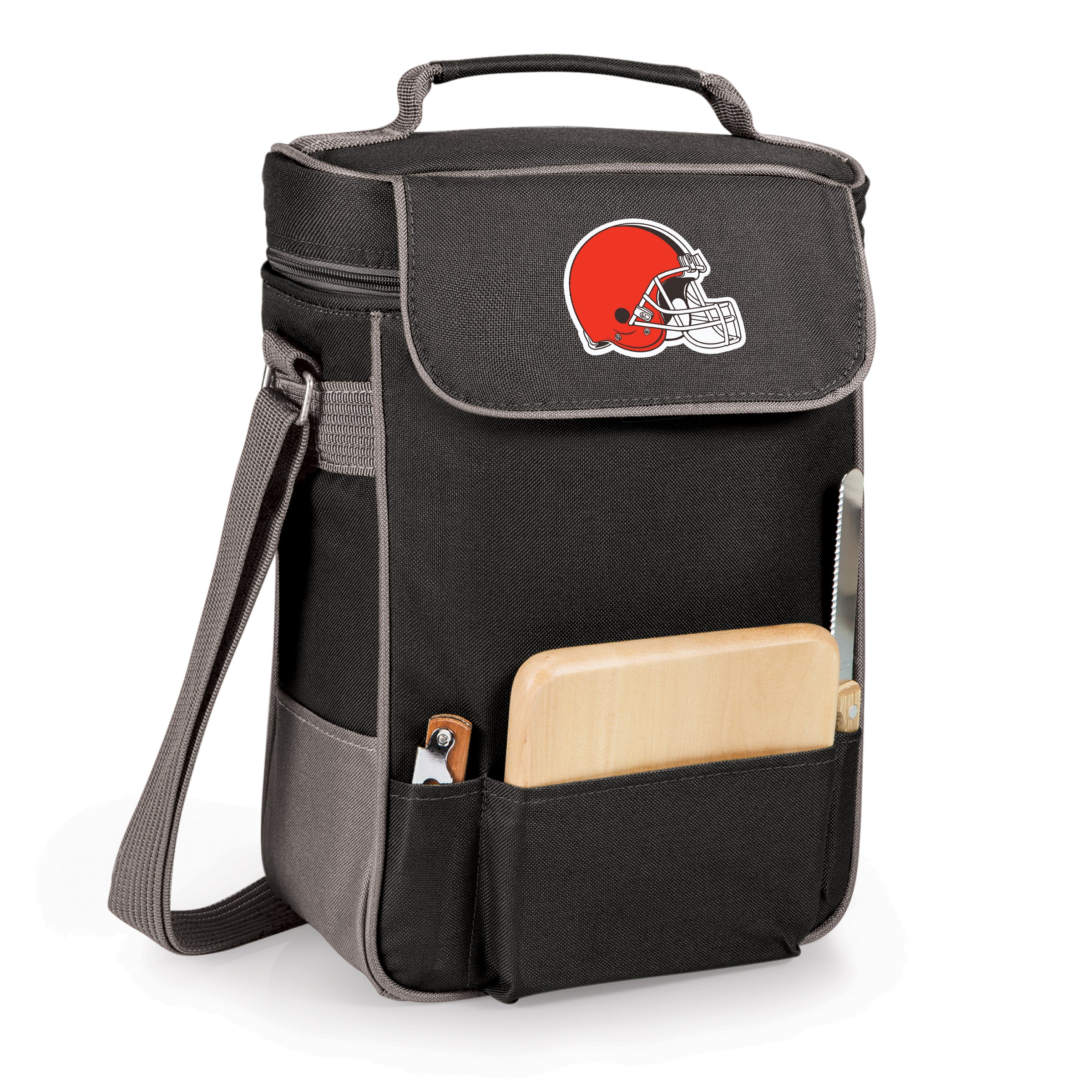 Cleveland Browns - Duet Wine & Cheese Tote