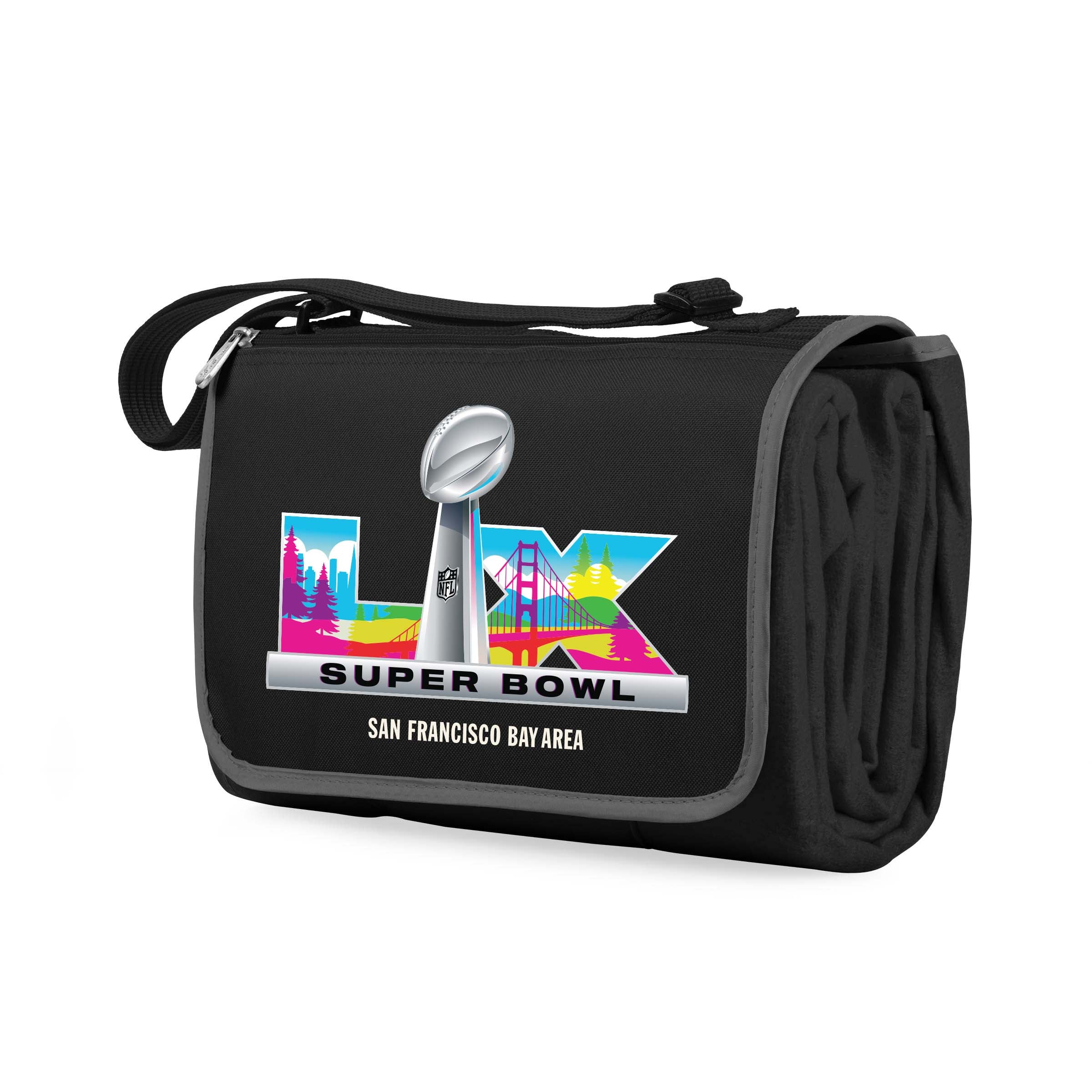 Super Bowl LX - Blanket Tote Outdoor Picnic Blanket-Picnic Time Family of Brands