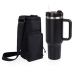 Eclipse 40 oz Travel Tumbler with Carrier Bag Set-Picnic Time Family of Brands