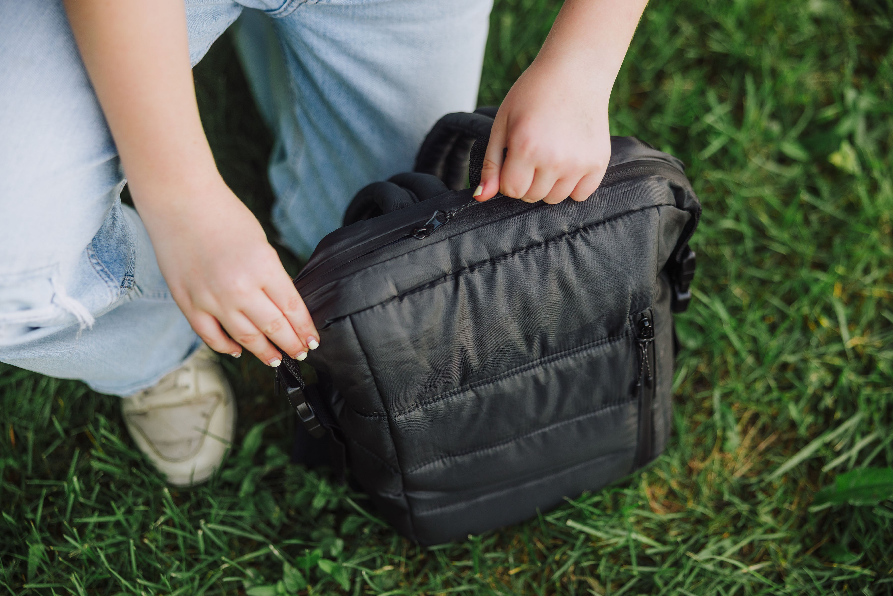 Everyday Quilted Washable Backpack Cooler