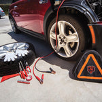 Black with Orange Accents