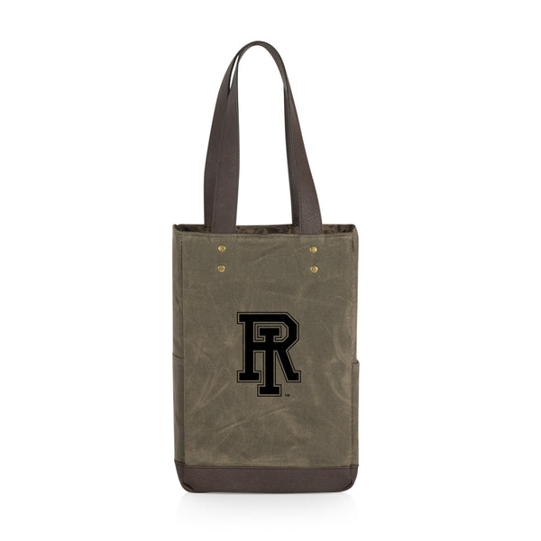 Rhode Island Rams - 2 Bottle Insulated Wine Cooler Bag-Picnic Time Family of Brands