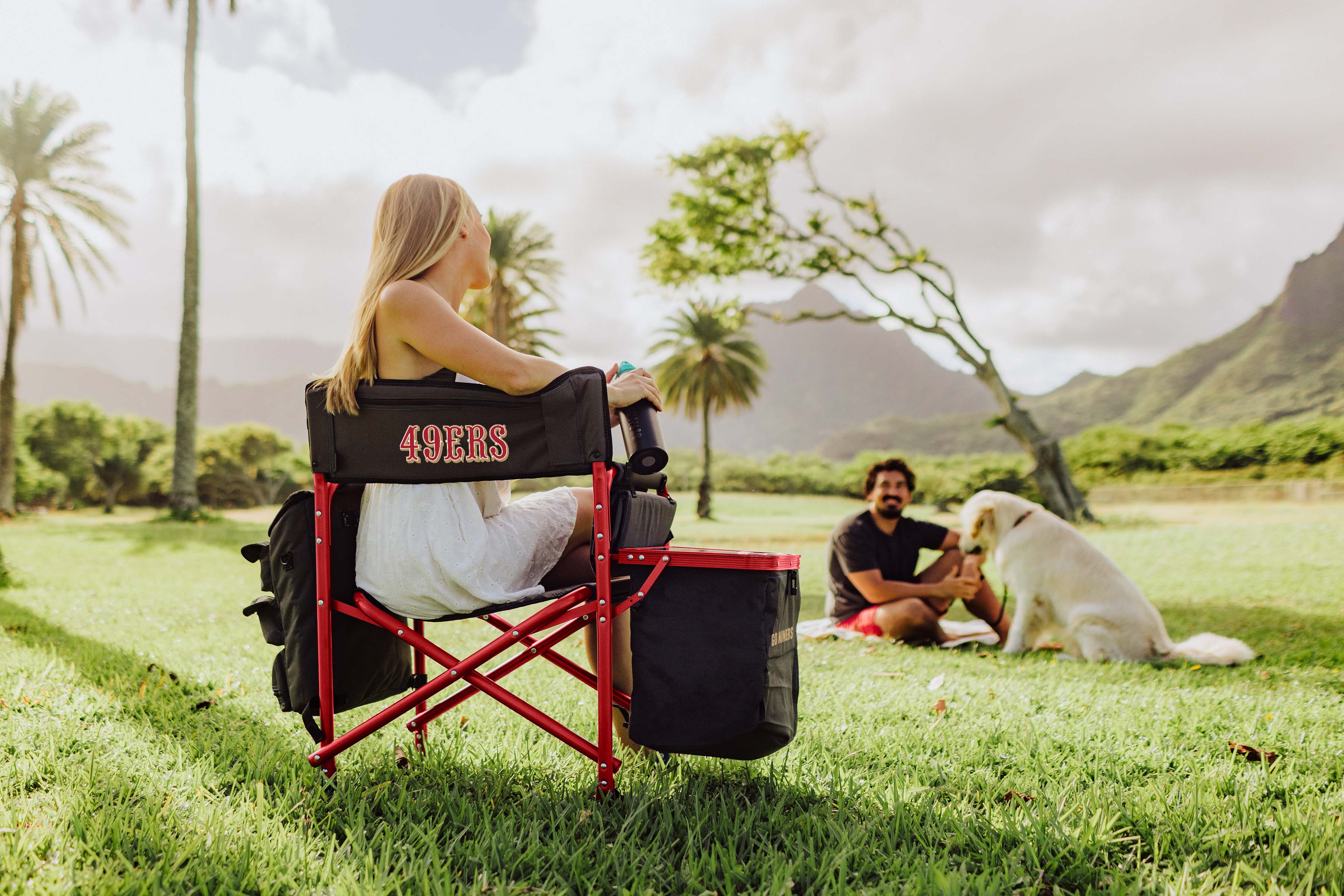 San Francisco 49ers - Fusion Camping Chair-Picnic Time Family of Brands